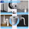 Washing Machine Hose Sealer Sealing Cover Drain Plug For Sewer Pipe Floor Drain Backflow Preventer Washer drain pipe seal