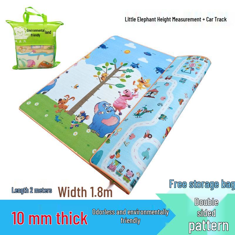 Enlarged Waterproof Outdoor Cartoon Picnic and Camping Mat - Foldable and Moisture-Proof