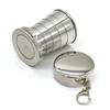 Folded Stainless Steel Folding Cup 150/250ML Collapsible Cups Retractable Cup  Travel