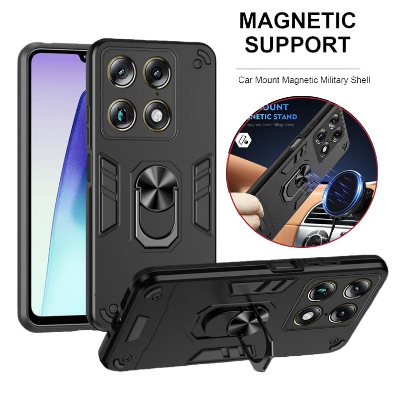 Funda For Motorola Signature 5G Rugged Armor Camera Protect Phone Case For Moto Signature Magnetic Holder Ring Cover Capa Coque