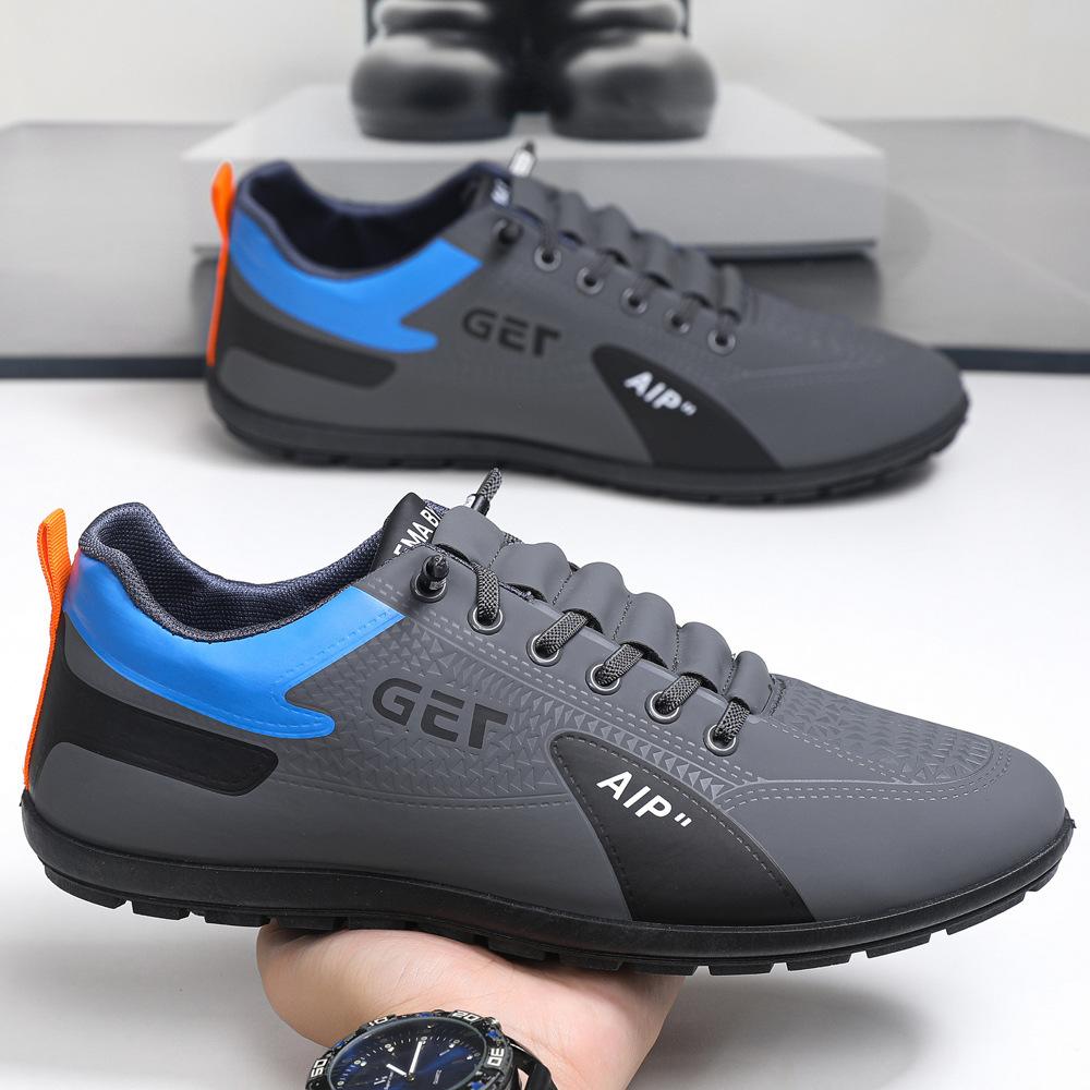 Men's shoes spring and autumn sports men's shoes running shoes lightweight casual little white shoes thin sole lightweight breathable men's Forrest