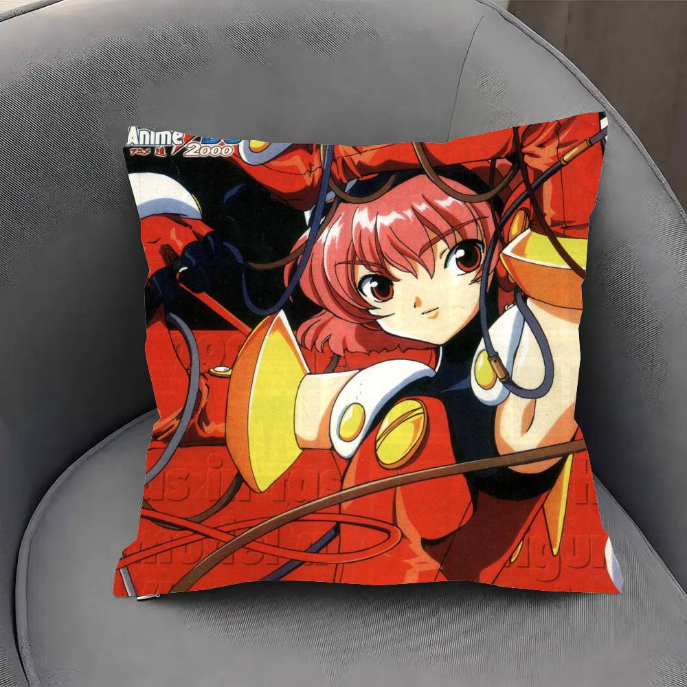 Angelic Layer Anime Pillow Case Fashion Square Pillowcase Bedroom Sofa Room Ins Decoration Leisure