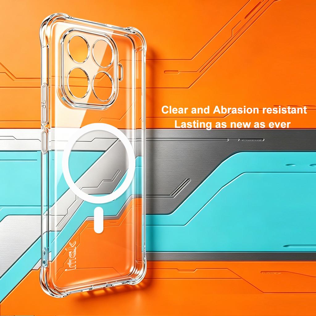 Pouzdro na telefon Xiaomi 17T Pro 5G IMAK Nárazuvzdorné měkké magnetické pouzdro