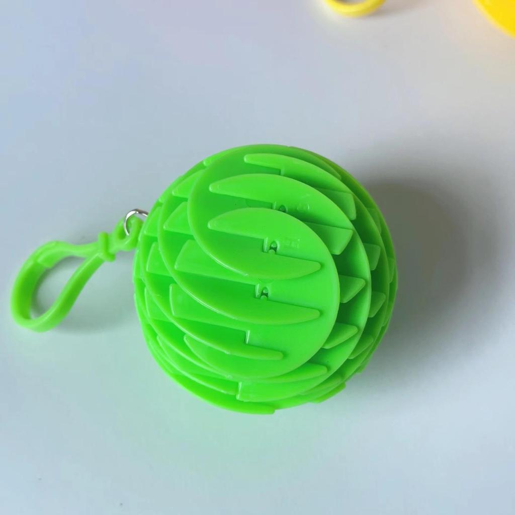 3D Elastic Retractable Radish Deformation Toy Pendant