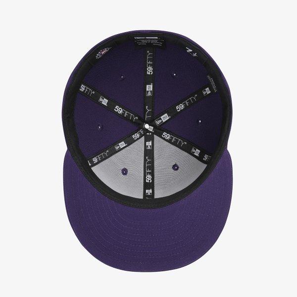 New Era Mlb La Dodgers Fitted Cap Purple 15131699