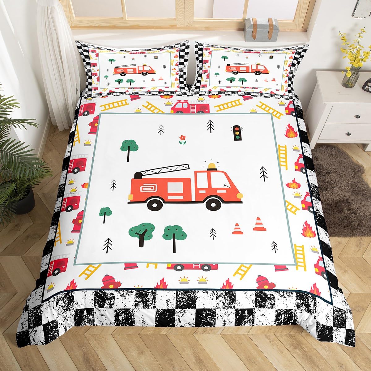 

Comforter Cartoon Cars Queen King Size Colorful Car For Teens Adults 1 2 S No Comforter Comforter (quilt)-EU Single(135*200cm)3pcs