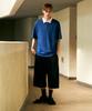 LIKE THE MOST Pintuck Balloon Wide Bermuda Cropped Sweatpants 2 Colors