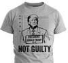 Trump Mugshot Not Guilty Trump Supporter T Political Satire Funny Trump Shirts