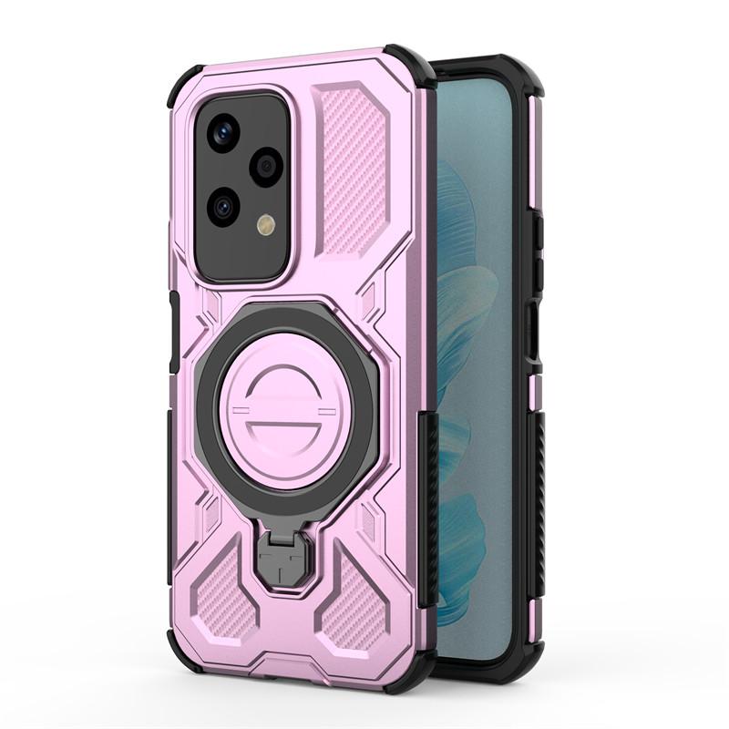 

For Honor 200 Lite Case Honor 200 Lite Cover Holder Magnetic Wireless Charging Bumper Protective Phone Case Honor 200 Lite Funda Honor 200 Lite