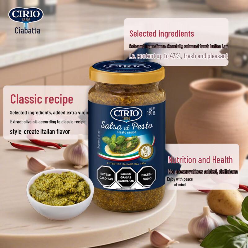 Italian Mixed Herb Pesto Sauce