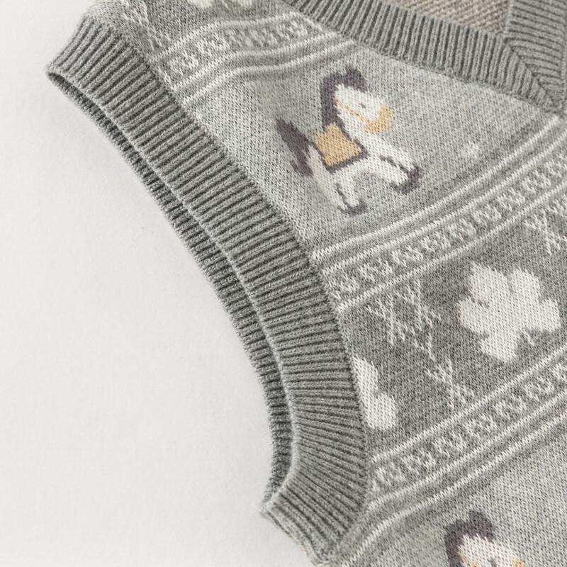 DAVE&BELLA Boys' Anti-Static Knitted Vest