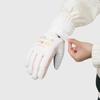 Fashion Women Winter Touchscreen Waterproof PU Palm Non-Slip Outdoor  Snow Sports Ski Gloves