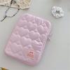 Koreanische Herzförmige Mehrfarbige Macaron Laptop-Tasche & iPad Hülle (15" & 11")