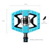 CRANKBROTHERS Pedal Double Shot Blue/Black