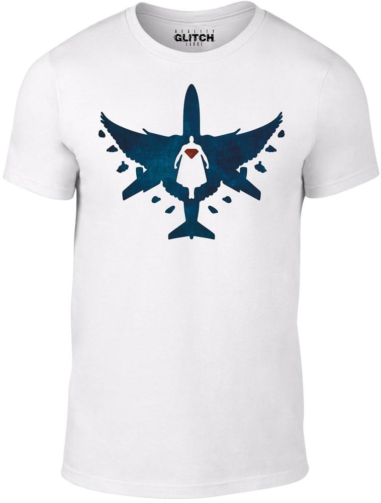 

Is It a Bird, Is It a Plane Men s T-Shirt Superman Super Hero Inspired Comic M