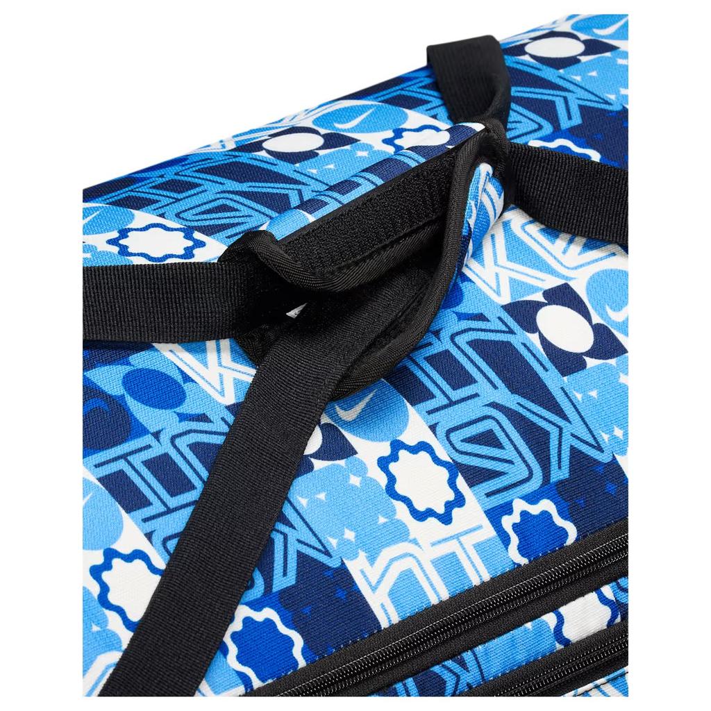 Nike Brasilia Fabric Gym Bag Medium Unisex University Blue & Black