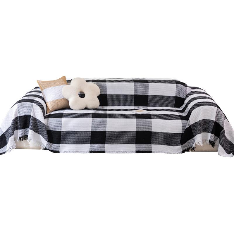 New Cotton Sofa Towel Cover Cloth Full Covered Universal Sofa Dust Cover Blanket Sofa Cushion Four Seasons Universal Simple Modern Style