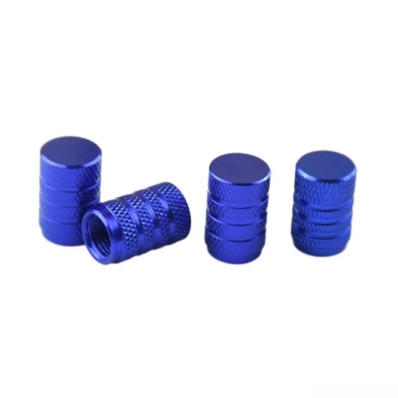 4Pcs Dustproof Aluminum Valve Caps Universal Tire Stem Covers For Car Truck Moto
