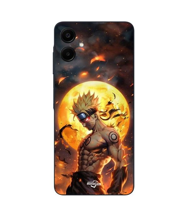 Coque de téléphone - Maniacase - Samsung Galaxy A06 - Silicone - Souple - Dark Naruto Lune 3D
