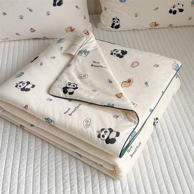 Brangdy Cartoon Knitted Lyocell Summer Quilt