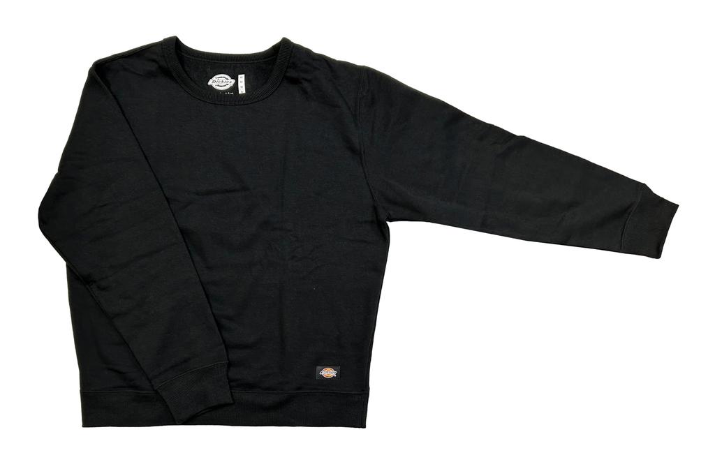Dickies Sweatshirt Top and Bottom Fleece M Set, Loungewear, Men's Sweatshirt, Lining, Warm, Plain, Simple, Black,