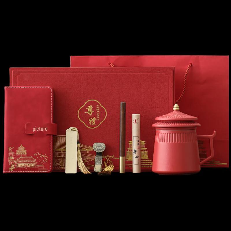 Forbidden City Imperial Collection Ceramic Tea & Office Gift Sets