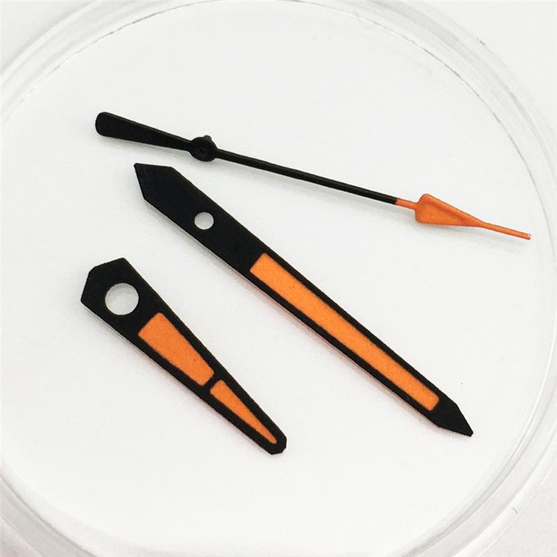 NH35 Hands Watch Hands for NH35/NH36 Movement White and Orange Watch Pointers Repair Replacement Accessories