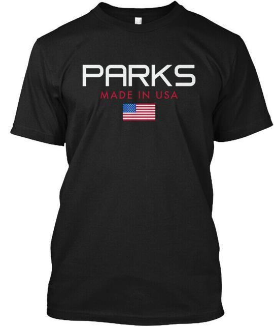 Parks Made In Usa T-Shirt in the USA Size S to 5XL 3XL