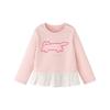 Minibala Baby Girls' Ruffle-Trim Long-Sleeve T-Shirt