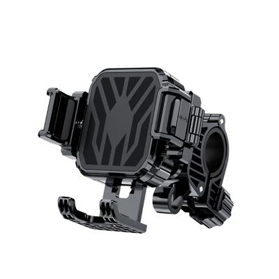 Anti Vibration Phone Holder Rack Stand For Cycling Motorcycles Bikes Metal Construction With Enhancing Shock Absorption