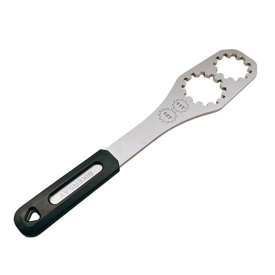 Bicycle Flywheel Remover Wrench Stainless Steel Road Bicycle Freewheel Cassette Lockring Installation Removal Bike Repair Maintenance Tools