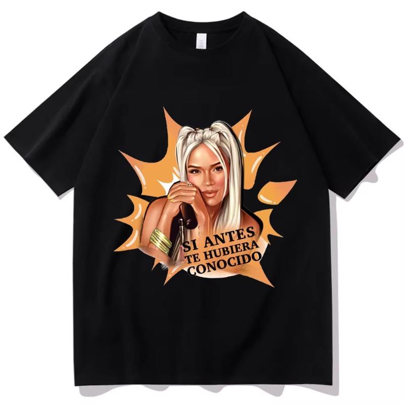

Karol G Bichota Manana Sera Bonito Music Singer 90s Women Streetwear Style Fashion Clothes Print Tee Top Tshirt Graphic T-shi... S