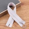 5pcs/Pack Resin Zipper 25cm Candy Colors Zippers Round Ring Zipper Decorative For Sewing Bag Garment DIY Sewing Accessories