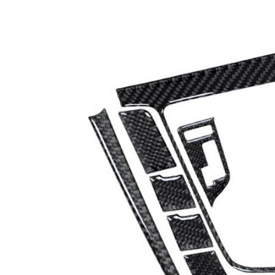 Interior Gear Shift Panel Cover Trim Carbon Fiber for Hyundai Elantra 2016-2018