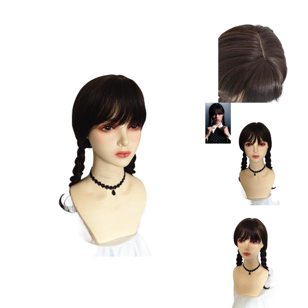Wednesday Addams The Addams Family Cosplay Wig – High Temperature Fiber