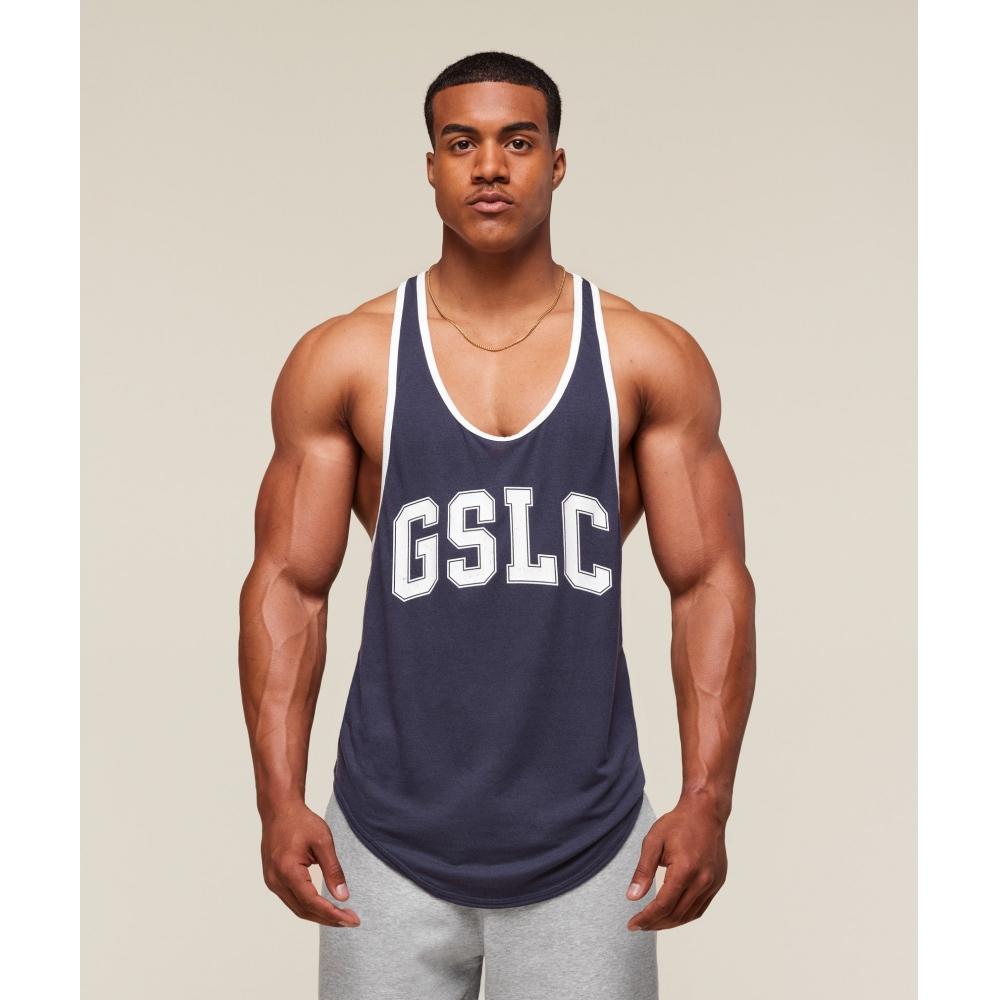

Gymshark Gslc Ringer stRinger Heavy Blue A2c1l Uctn 3XL