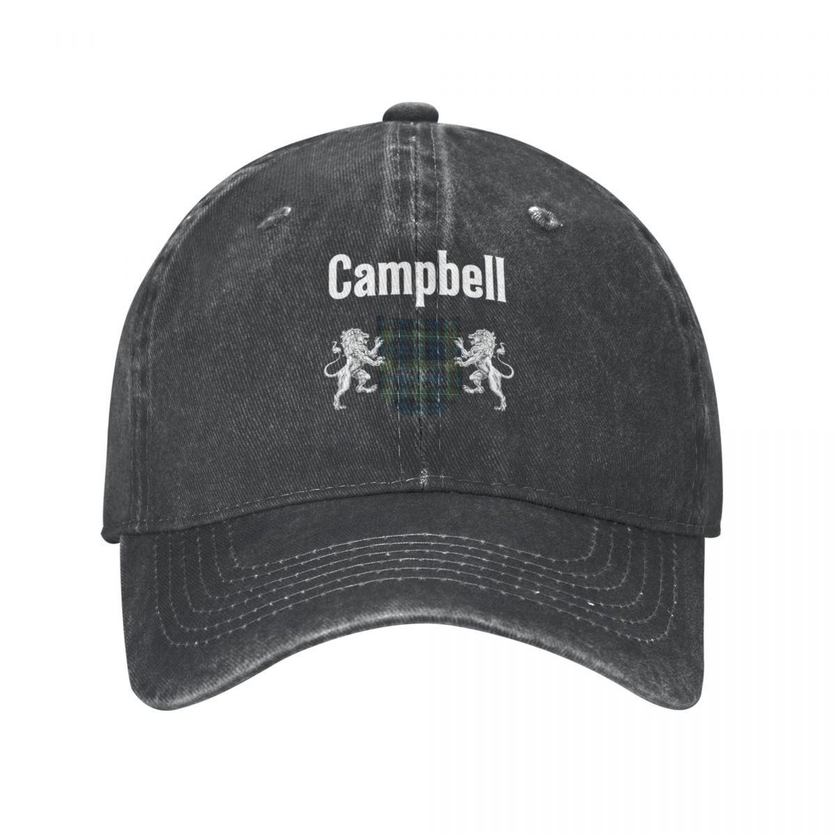 

Campbell Of Argyll Clan Scottish Name Coat Of Arms Tartan Baseball Cap Cosplay Military Tactical Cap Luxury Woman Cap Men S
