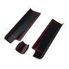 Carbon Fiber Center Armrest Box Cover For Mercedes-Benz Automobile Console Arm Rest Storage Box Lid Cover Interior Decor Sticker