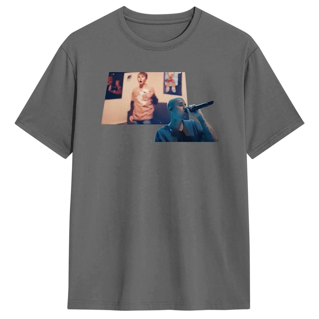 Unisex T Shirt JJustins BBiebers Singing With You TShirts Harajuku Summer Tee Shirt Streetwear 100 Cotton Clothing Gift