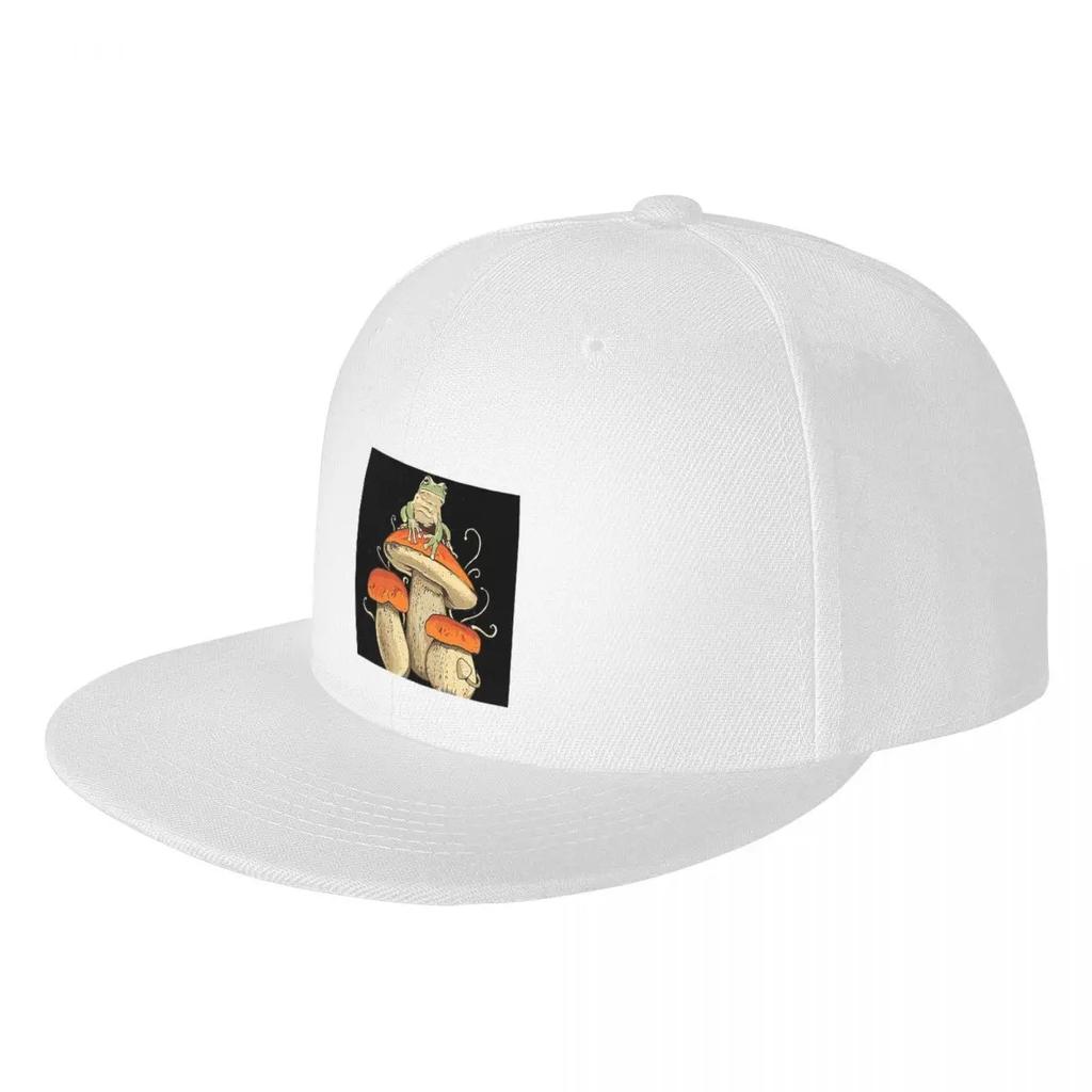 Boho Mushroom Frog Baseball Caps Snapback Fashion Baseball Hats Breathable Casual Casquette Outdoor for Unisexs And Womens