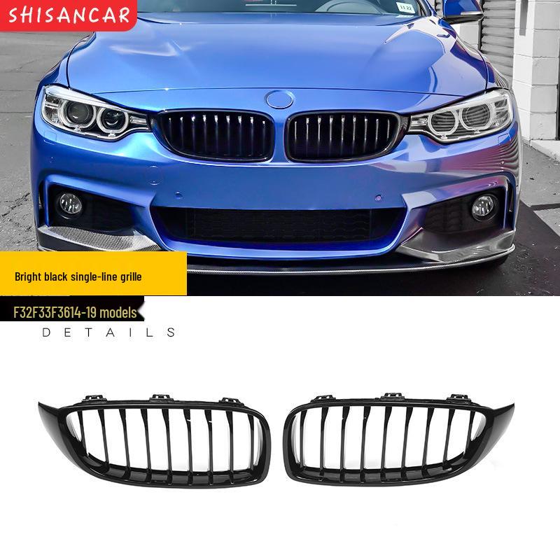 Compatible Front and Rear Lip Spoiler for BMW 4 Series 425i/430i with Quad Exhaust