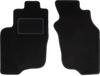 Black Front Floor Mats For: Mitsubishi Space Star Minivan (1999-2005)