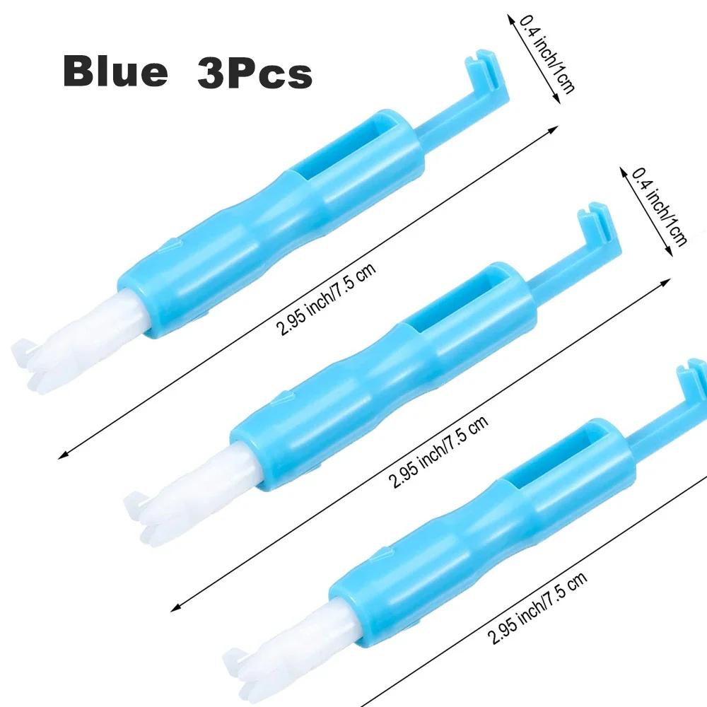 1/3Pcs Sewing Machine Needle Inserter Threader Automatic Threader Quick Sewing Threader Needle Threading Tool Sewing Accessories