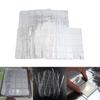 Brand New Practical Wide Application Coin Holder Sheet Clear PVC Protection 1/10 Sheet For Coin Collection 20 Pockets