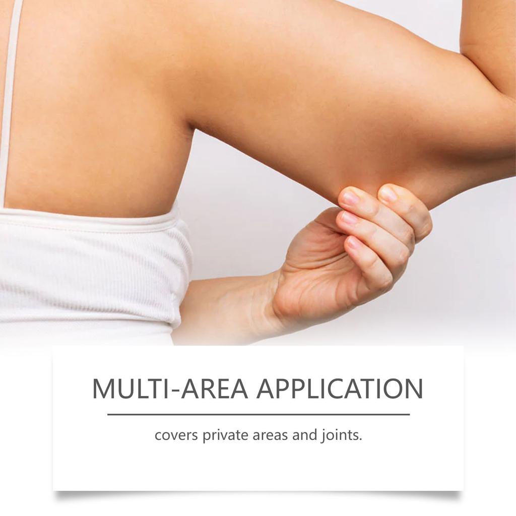 Hydratační a rozjasňující krém na tělo je vhodný pro každodenní péči o intimní partie, podpaží, kolena a lokty.