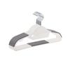 1PC Coat Hanger Clothing Store Household Traceless Coat Hanger Household Flocking Plastic Non-slip Hanger Velvet Magic Hanger