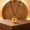 Guochao Alloy Safety Buckle Jewelry Pendant Metal Accessories Pendant Necklace Decoration Men's and Women's Gifts High Sense