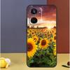 Sunflower  Floral For Realme GT7 Pro GT6 C61 C67 C63 C71 C55 C51 C65 C53 C75 10 11 12 13 14 15 Pro Plus Case