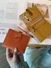 Genuine Leather Women's Short Wallet - 2026 Stylish High-End Multifunctional Card Holder & Coin Purse