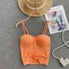 European and American Sexy Outdoor All-Matching Pure Color Camisole